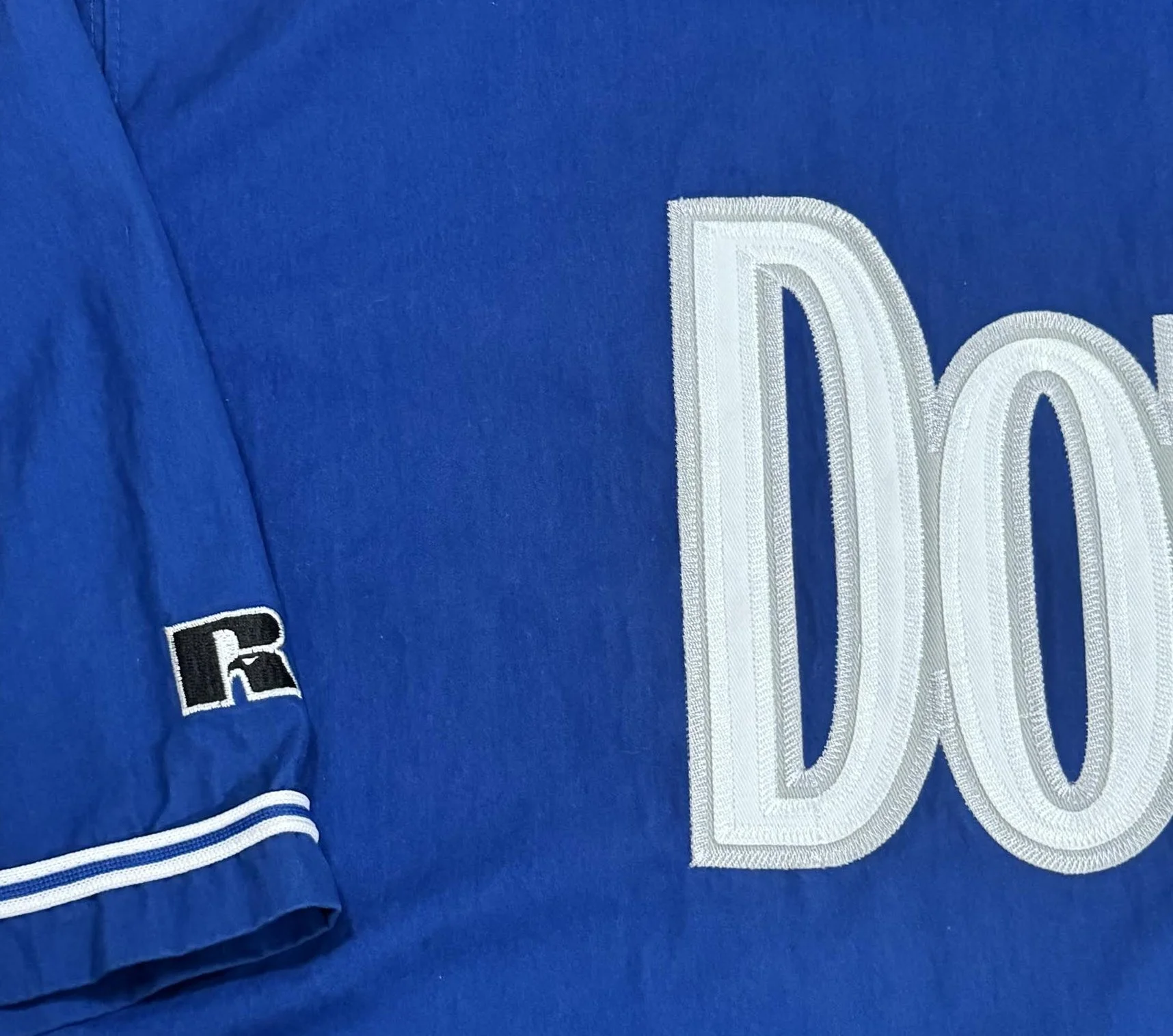 Vintage Russell Athletic Los Angeles Dodgers Full Zip Jersey (Size